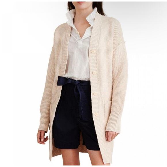 Alex Mill Women's Long Line Knit Cardigan Size Medium - Picture 1 of 5